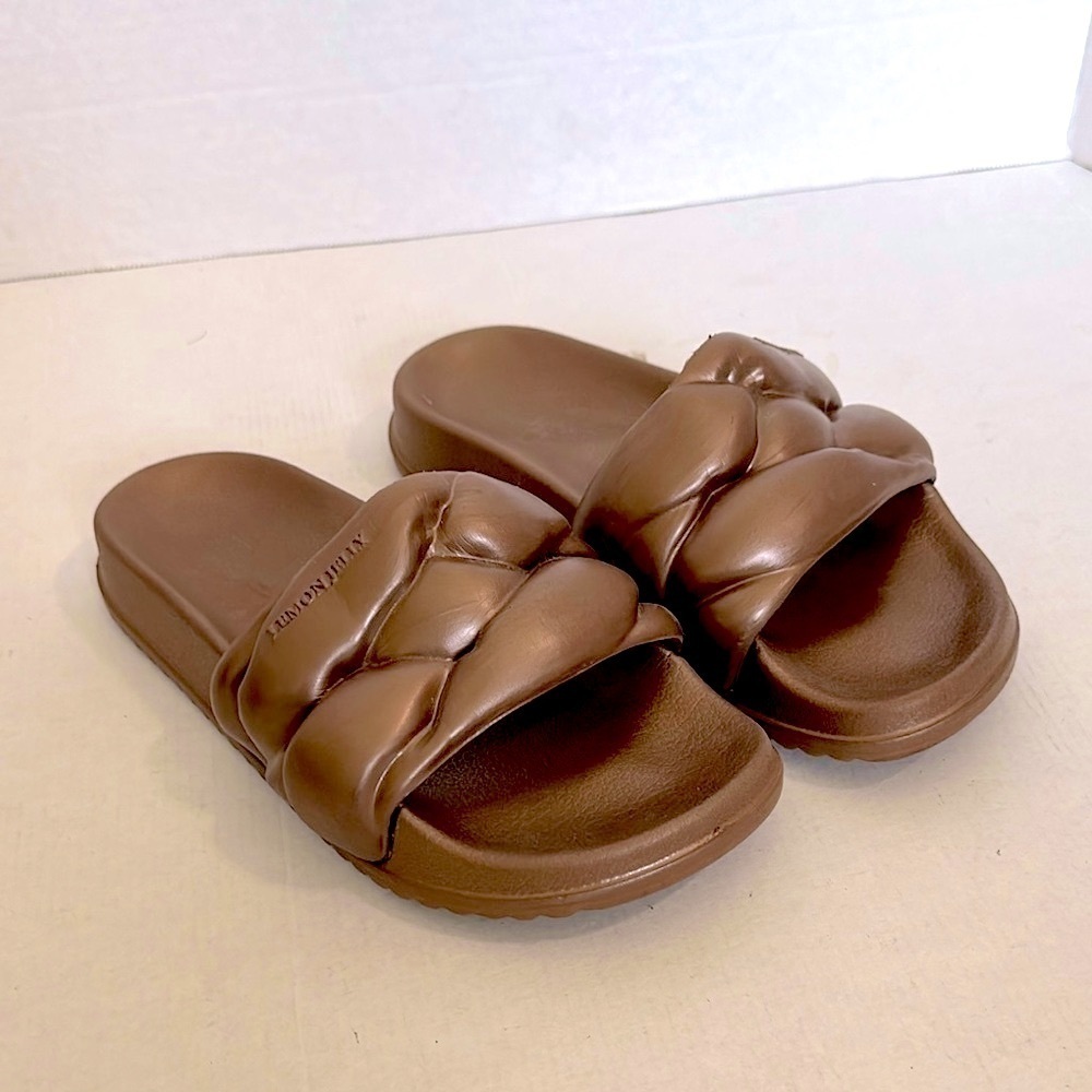 Lemon Jelly Women Slides - Bronze 7 out 37 - Picture 2 of 14